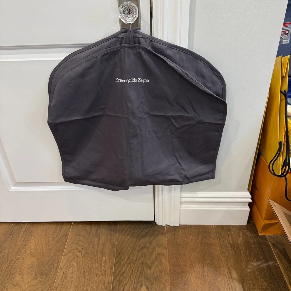 Ermenegildo Zegna Charcoal Garment Bag